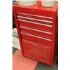 Image 1 : RED TOOL BOX WITH CONTENTS