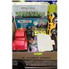 Image 1 : BOX OF TOYS , PINBALL MACHINE AND NEW ITEMS