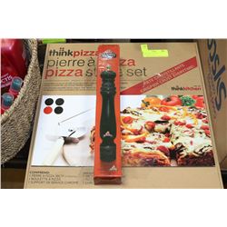 THINK PIZZA STONE SET