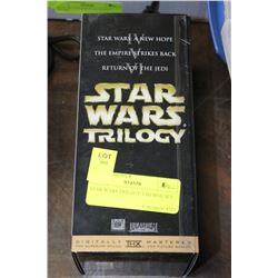 STAR WARS TRILOGY VHS BOX SET