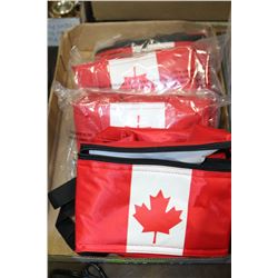FLAT OF CANADA FLAG FANNY PACKS