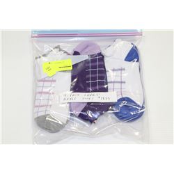 PK OF 9 LADIES ANKLE SOCKS
