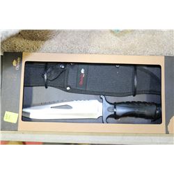 OLYMPIA HUNTING KNIFE W CASE