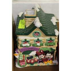 DISNEY CHARACTER CHRISTMAS CANDLE HOLDER