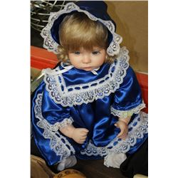 COLLECTIBLE PORCELAIN BABY DOLL
