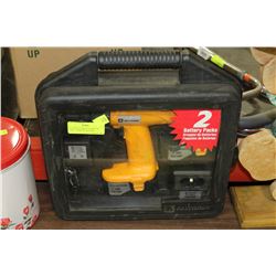 ALLTRADE CORDLESS DRILL IN CASE - COMES W/ BATTERY