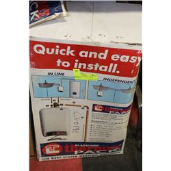 POINT OF USE ELECTRIC WATER HEATER IN