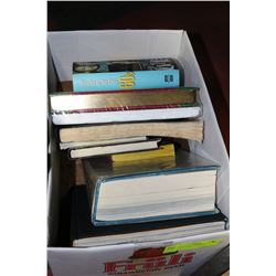 BOX OF ASSORTED BOOKS