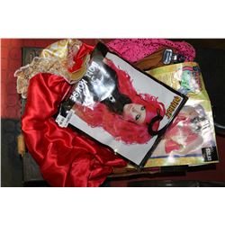 BOX OF HALLOWEEN COSTUMES