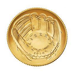 2014-W $5 Signed HOF Carlton Fisk Coin PCGS MS70