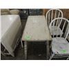Image 2 : SHABBY CHIC WHITE WOODEN TABLE