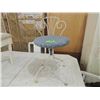 Image 1 : VINTAGE SHABBY CHIC VANITY STOOL CHAIR