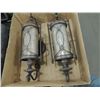 Image 1 : LOT 2 ANTIQUE VINTAGE LIGHT FIXTURES