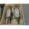 Image 2 : LOT 2 ANTIQUE VINTAGE LIGHT FIXTURES