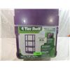 Image 2 : 4 TIER SHELF PURPLE INDOOR OUTDOOR SHELF