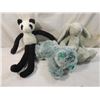 Image 2 : LOT 3 ASSORTED SQUEAKY PLUSH TOYS