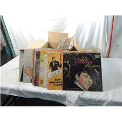 BOX LOT MISC VINTAGE VINYL RECORDS