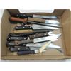 Image 2 : BOX LOT ASSORTED KNIVES
