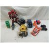 Image 2 : LOT 10 MISC TOY CARS, TRUCKS, ROBOT