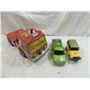 Image 2 : LOT 3 VINTAGE TOY TRUCKS