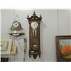 Image 2 : 48" VINTAGE COLONIAL CHIME WALL CLOCK