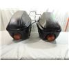 Image 3 : PAIR HARD CASE MOTORCYCLE SIDE BOXES W/ BREAKLIGHT