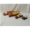 Image 1 : LOT 4 METAL TOY TRUCKS MIXED