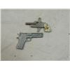 Image 1 : LOT 2 SMALL METAL REPLICA GUNS