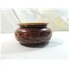 Image 1 : VINTAGE HULL POTTERY BROWN DRIP BOWL