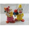 Image 1 : LOT 2 VINTAGE CERAMIC CLOWN BANKS