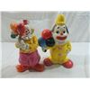 Image 2 : LOT 2 VINTAGE CERAMIC CLOWN BANKS