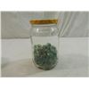 Image 1 : JAR VINTAGE MARBLES