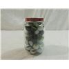 Image 1 : JAR VINTAGE MARBLES