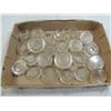 Image 1 : BOX LOT ASSORTED VINTAGE CANNING JAR LIDS