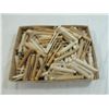 Image 2 : BOX LOT VINTAGE CLOTHESPINS