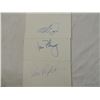 Image 1 : LOT 3 BASEBALL AUTOGRAPHS: LEFEBRE, PETRY, DAVIS