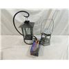 Image 1 : LOT 2 CANDLE LANTERNS & ACCESSORIES