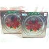 Image 1 : LOT 2 14" TINTED GLASS PLATTER