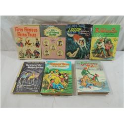 LOT 7 VINTAGE CLASSIC BOOKS