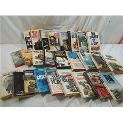 LOT 26 ASSORTED VINTAGE WAR BOOKS