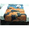 Image 2 : LIGHTED TAPESTRY WALL HANGING CATS & PUMPKINS