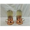 Image 1 : LOT 2 VINTAGE WALL SCONCE CANDLE HOLDER