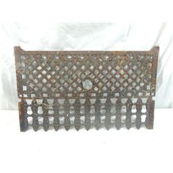 IRON CUTOUT WALL ART