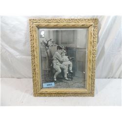 ANTIQUE FRAMED PHOTO