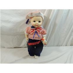 VINTAGE PATRIOTIC BABY DOLL