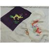 Image 2 : LOT 2 VINTAGE WW2 SILK HANKERCHIEF FROM JAPAN