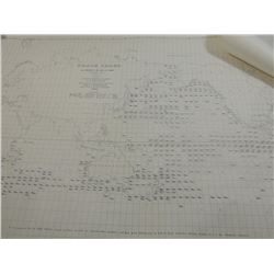 WHALE CHART 1851 MAP