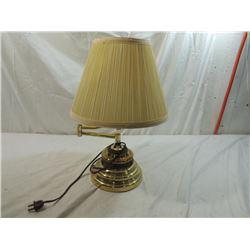 GOLDTONE TABLE LAMP