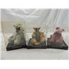 Image 4 : LOT 3 MINIATURE BEAR COLLECTIBLES