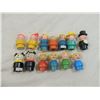 Image 1 : LOT 13 WOODEN VINTAGE PEG PEOPLE